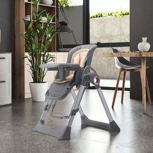 Kursi Makan Bayi Elektrik MT ZT-001 Dual-Rod Flat-Rocking Multi-Fungsi Desain Plastik Gerakan Goyang Nyaman Usia 6-36 Bulan - Product Image 4