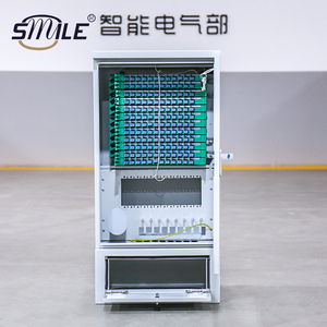 CHNSMILE Armoires extérieures à fibre optique à connexion croisée en fibre intégrée sur mesure OEM Aluminium Électrique Acier Métal galvanisé - Product Image 5