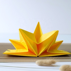 Santian <span class=keywords><strong>papier</strong></span> violet faveur de mariage Cocktail étoile en forme de <span class=keywords><strong>serviettes</strong></span> en <span class=keywords><strong>papier</strong></span> pré-pliées et <span class=keywords><strong>serviettes</strong></span> de haute qualité - Product Image 1