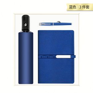 Support personnalisé Coffret cadeau haut de gamme Cadeau d'entreprise de luxe Articles promotionnels Ensemble de cahiers Parapluie Flacon à vide Haut-parleur Stylo avec logo - Product Image 5