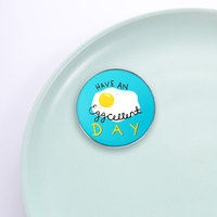 Spedizione Diretta di Badge Rotondi Personalizzati Stampati, Spille Personalizzate con Cartoni Animati, Citazioni Ispiratrici, Figure di Animali e Piante