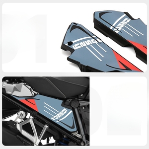 Cubiertas laterales triangulares de marco modificado para <span class=keywords><strong>BMW</strong></span> <span class=keywords><strong>1200</strong></span>/1250gs/ADV cubierta de relleno de placa de deslizamiento parabrisas delantero - Product Image 4