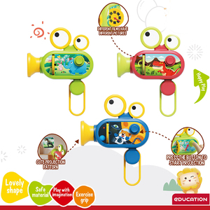 AJB 12 Discos, Juguete de Proyector de <span class=keywords><strong>Linterna</strong></span> de Aprendizaje Temprano de Habilidades Cognitivas, Lámpara de Juguete de Dibujos Animados Montessori para Bebés y <span class=keywords><strong>Niños</strong></span> - Product Image 1