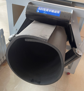 कोयला, बंदरगाह, अनाज और अन्य उद्योगों में पूरी तरह से संलग्न के लिए उच्च शक्ति पाइप कन्वेयर बेल्ट - Product Image 1