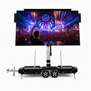 Remolque Móvil con Pantalla LED a Todo Color, Cartel Publicitario Digital Portátil para Exteriores, Ideal para Camiones, Ferias y Eventos Itinerantes - Product Image 4