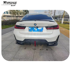 Difusor Trasero Estilo VT de Fibra de Carbono con Luz LED para <span class=keywords><strong>BMW</strong></span> Serie <span class=keywords><strong>3</strong></span> G20LCI <span class=keywords><strong>2023</strong></span>+ Kit de Conversión de Actualización - Product Image 4