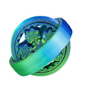 Jouet Fidget Spinner en plastique imprimé en 3D, jouet de bureau, cadeau pour la Saint-Valentin, anniversaire, fête, pour les enfants de 14 ans et plus - Product Image 1