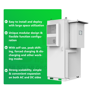 BR <span class=keywords><strong>SOLAR</strong></span> IP65 Номинальный 50 кВтч 100 кВтч уличный литиевый аккумулятор LFP с воздушным охлаждением встроенная защита BMS для солнечных ферм - Product Image 4