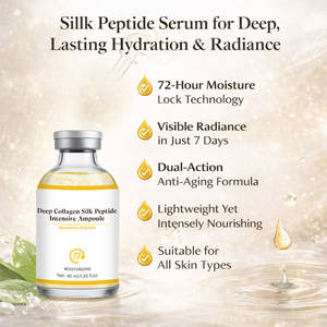 Ampoule de collagène profond de haute qualité, peptide de soie, anti-rides, lissage des ridules, fermeté et élasticité de la peau, essence. - Product Image 3