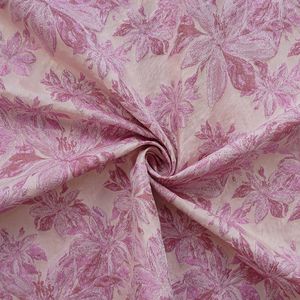 Tissu Jacquard Brocart Floral 100% Polyester <span class=keywords><strong>Vente</strong></span> Chaude Direct Usine Matière Personnalisée en <span class=keywords><strong>Gros</strong></span> pour Robe - Product Image 3