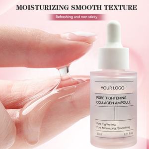 Sérum et Crème Visage au Collagène Coréen - Arbutine Squalane Acide Mandélique pour Soin Anti-Âge, Éclaircissant et Réducteur de Pores, OEM - Product Image 4