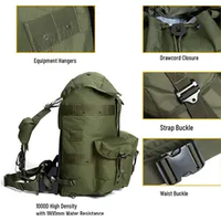 Sac à dos tactique de survie en vente chaude, sac Alice, sac Alice jungle pour l'extérieur, sac à dos camouflage