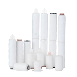 <span class=keywords><strong>ARLIT</strong></span> - Cartuchos de Filtro de Aire Plegados de PTFE Hidrófobo de 10 Pulgadas y 0.22 Micras, Filtro Químico - Product Image 1
