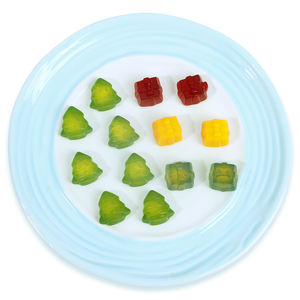 Amos Peelerz Noël Bonbons créatifs en gros Bonbons gélifiés en forme d'arbres pelables Saveur pomme - Product Image 2