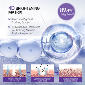 <span class=keywords><strong>Crème</strong></span> <span class=keywords><strong>Visage</strong></span> Anti-rides et Anti-taches Hydratante Nourrissante au Glutathion Effet Blanchissant Marque Blanche - Product Image 6