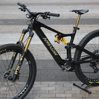 Kit de phare avant intelligent pour vélo électrique Amflow avec batterie, étanche IP56, faisceau puissant 1200 lumens (phare + support de montage)