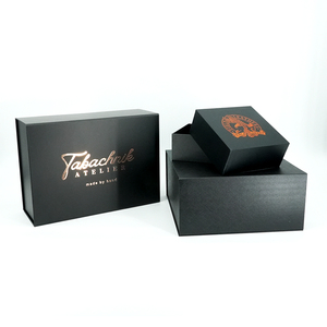 Wholesale Price Logo Free Design Rigid Folding Magnetic Packaging Shoe Scarf Clothing Paper Box - Product Image 1