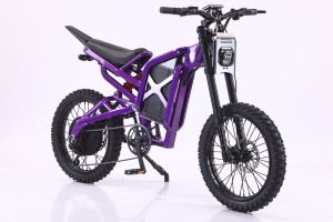 17" Adult Bike 60V 2000W Brushless Motor Dual Lithium Battery Hydraulic Disc Aluminum <b>Frame</b> Inverted - Product Image 3
