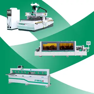 New Nesting Cnc Router Machine Office Cabinet Panel Furniture Production Line Wood Mdf Edge Automatic Furniture Making Machine