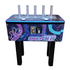 Machine de jeu de carnaval à monnayeur pour 2 joueurs : Attrapez le bâton lumineux, défi visuel et tactile de réaction - Product Image 1