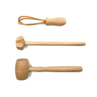 Bestseller DIY Backwerkzeuge 8-teiliges Kinder-Holz-Backset