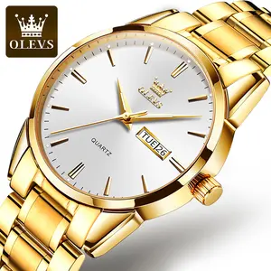 OLEVS 6898 Men's Classic Watch Men's Business Casual Chronograph OEM Logo Watch Quartz WristWatch