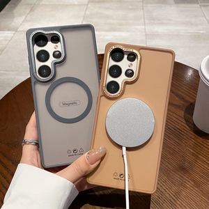 Custodia per telefono magnetica colorata per Samsung <span class=keywords><strong>Galaxy</strong></span> S25 Ultra S24 Plus <span class=keywords><strong>S23</strong></span> Cover protettiva per cellulare - Product Image 2