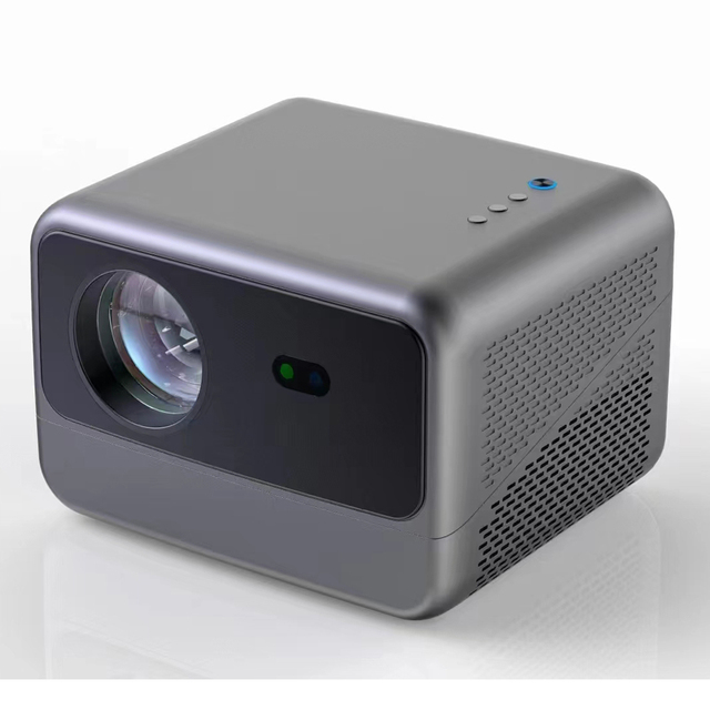 True 500Lumens 2GB 16GB Android 10 LED Light DLP Mini Projector 4K Dual WiFi BT N1 Pocketable 3D Ready Short Throw Business