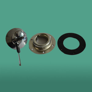 ฝาถังน้ำมันสแตนเลสพร้อมตัวล็อคสำหรับรถยนต์และรถจักรยานยนต์ รุ่น JYK - Product Image 1