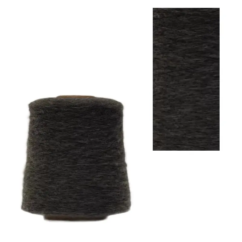Inner Mongolia Pure Cashmere Yarn 100% Cashmere 2/26Nm Semi-Worsted Brushed Cashmere Yarn