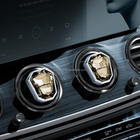Nouveau désodorisant de voiture en alliage miniature, clip de parfum pour grille d'aération de climatiseur automobile, parfum aromatique frais, pièce auto en alliage