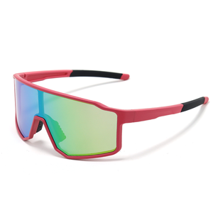 جودة عالية UV400 حماية <span class=keywords><strong>TR90</strong></span> مع 3 عدسات ملونة مغلفة بألوان غافا ركوب الدراجات المبهرة لنظارات السلامة في الهواء الطلق - Product Image 1