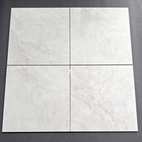 Carreaux de sol en porcelaine effet marbre blanc clair, minces, avec veines dorées, polis, 48x48 60*60, pour salons, à prix abordable