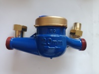 Compteur d'eau multi-jets OEM le plus vendu, 1/2'' à 2'' (DN15-DN50), certifié CE ISO4064 Classe B, en laiton, fer, plastique, acier inoxydable, direct usine
