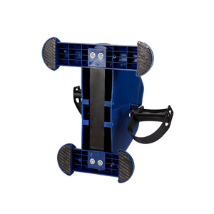 JS701 <b>Mini</b> <b>Exercise</b> <b>Bike</b> Magnetic Resistance LCD Display Foldable Indoor Use Unisex Silver Black Blue - Product Image 5