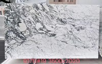 Marbre Calacatta Newstar avec veines dorées, marbre blanc et dalles pour sols de villas, salons et hôtels