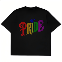 Dernier design de transfert thermique en strass pour le Mois de la fierté, vente en gros, haute qualité, pour T-shirt