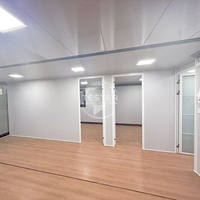 Maison conteneur de luxe extensible 20ft 30ft, préfabriquée, modulaire, mobile, pour usage commercial, structure en acier