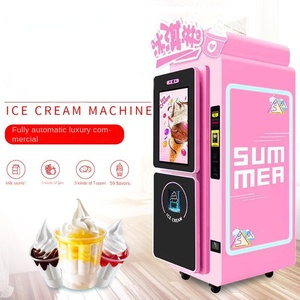 เครื่องทำไอศกรีมแบบซอฟท์ตี้ตู้จำหน่ายไอศครีมแบบนุ่มอัตโนมัติสำหรับอุตสาหกรรม - Product Image 2