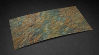 Panneau mural flexible en pierre souple Daiqing, texture lunaire, revêtement en sable de quartz, pour un intérieur moderne de salon