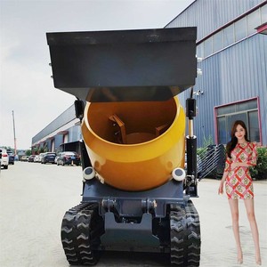 2025 Offre Spéciale pompe à béton de mélange de force de mélangeur de béton de chenille de haute qualité - Product Image 3