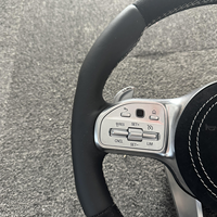 Volant en fibre de carbone pour Mercedes Benz GLA CLA GLC GLS GLE Classe A B C W205 W213 W204 W206, mise à niveau du modèle ancien vers le nouveau modèle