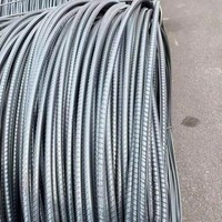 Barres d'armature en acier déformé HRB400 haute résistance ASTM non allié, diverses tailles pour la construction, service de découpe, soudage et pliage