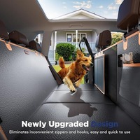 Nouvelle housse de siège de voiture pour chien personnalisée en gros imperméable et résistante aux rayures adaptée aux sièges arrière