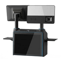 Terminal de point de vente haut de gamme Restaurant de détail caisse enregistreuse tactile électronique système de point de vente paiement de point de vente tout en un avec imprimante