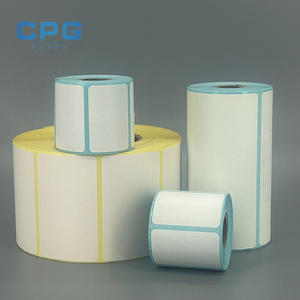 Paquete al por Mayor de Etiquetas Térmicas Directas Resistentes al Agua y a los Arañazos de 100x150 mm y 125 g/m² para Logística de Comercio Electrónico, Etiquetas de Envío de 4x6 - Product Image 1