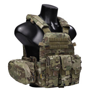 سترة Emersongear تكتيكية مموهة من نايلون كوردورا 500D، حاملة صفائح وعتاد قتالي بنمط LBT6094A - Product Image 3