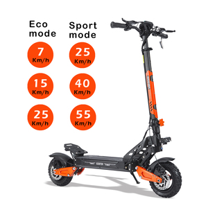 สกู๊ตเตอร์ไฟฟ้า EU/US Warehouse All Terrain Fat Tire ความเร็วสูง พับได้ รับน้ำหนัก 150 กก. ระบบเบรกดิสก์คู่ ไฟข้าง รุ่น J11PLUS พับได้ - Product Image 3
