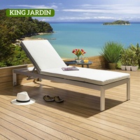 Chaise longue de camping King Jardin, chaise longue de jardin, chaise longue de plage, chaise longue de resort, mobilier d'extérieur de haute qualité, chaise pliante