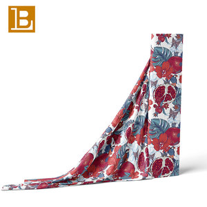 Bilu Bán Buôn Đẹp Rose Flower In Nông thôn Dệt Đồng Bằng Dệt 100% Bông Vải Cho Quần Áo Dresses Áo Sơ Mi - Product Image 5